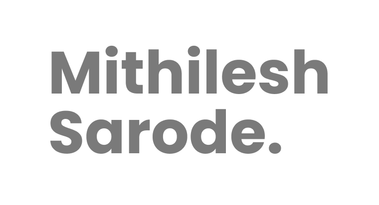 Mithilesh Sarode Logo